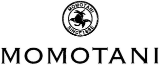 MOMOTANI SINCE 1885 logo
