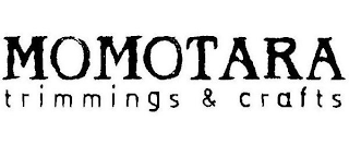 MOMOTARA TRIMMINGS & CRAFTS logo