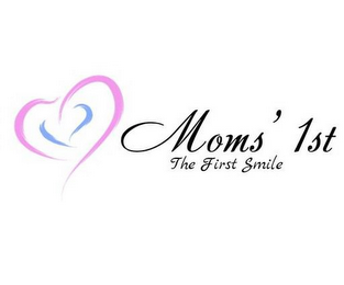 MOMS' 1ST THE FIRST SMILE logo