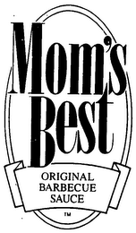 MOM'S BEST ORIGINAL BARBECUE SAUCE logo