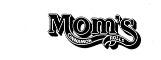 MOM'S CINNAMON ROLLS logo