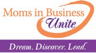 MOMS IN BUSINESS UNITE DREAM. DISCOVER. LEAD. logo