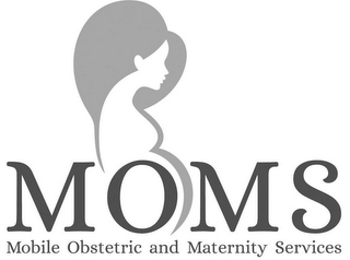 MOMS MOBILE OBSTETRIC AND MATERNITY SERVICES logo