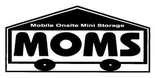 MOMS MOBILE ONSITE MINI STORAGE logo