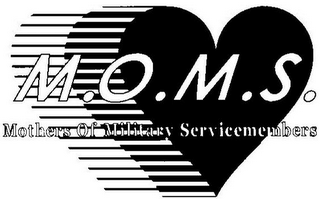 M.O.M.S. MOTHERS OF MILITARY SERVICEMEMBERS logo
