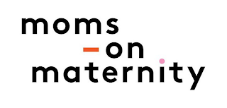 MOMS - ON MATERNITY logo