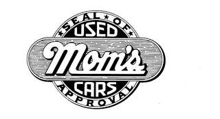 MOM'S SEAL OF APPROVAL USED CARS logo