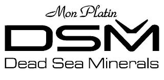MON PLATIN DSM DEAD SEA MINERALS V logo