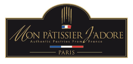 MON PÂTISSIER J'ADORE AUTHENTIC PASTRIES FROM FRANCE PARIS logo
