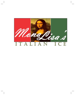 MONA LISA'S ITALIAN ICE logo