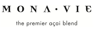 MONA · VIE THE PREMIER AÇAI BLEND logo