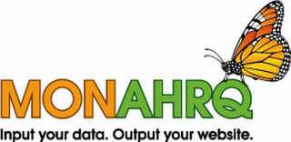 MONAHRQ INPUT YOUR DATA.OUTPUT YOUR WEBSITE. logo