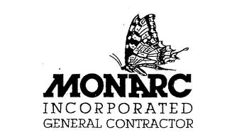 MONARC INCORPORATED GENERAL CONTRACTOR logo