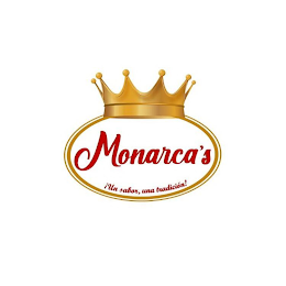 MONARCA'S ¡UN SABOR, UNA TRADICIÓN! logo