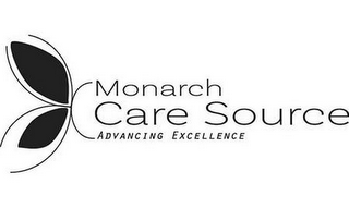 MONARCH CARE SOURCE ADVANCING EXCELLENCE logo