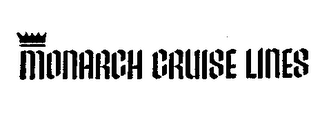 MONARCH CRUISE LINES logo