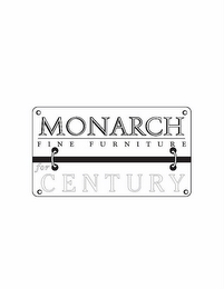 MONARCH FINE FURNITURE FOR CENTURY logo