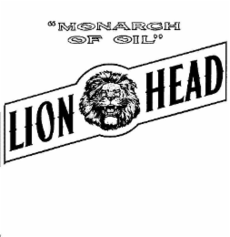 "MONARCH OF OIL" LION HEAD logo