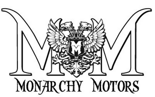MONARCHY MOTORS MONARCHY M M M M logo