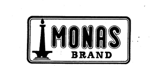 MONAS BRAND logo