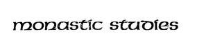 MONASTIC STUDIES logo