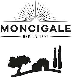 MONCIGALE DEPUIS 1921 logo