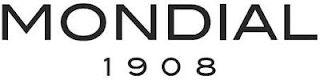 MONDIAL 1908 logo