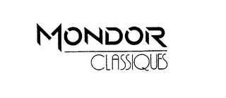 MONDOR CLASSIQUES logo