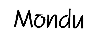 MONDU logo