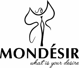 MONDÉSIR WHAT IS YOUR DESIRE logo