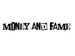 MONEY AND FAME logo