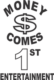 MONEY COMES 1ST ENTERTAINMENT logo