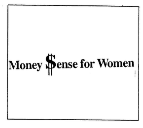 MONEY $ENSE FOR WOMEN logo