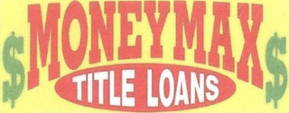 MONEY MAX TITLE LOANS logo