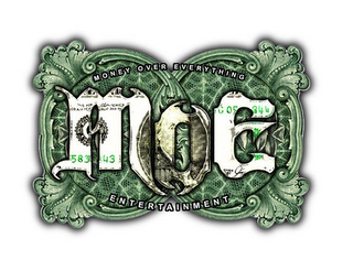 MONEY OVER EVERYTHING M.O.E. ENTERTAINMENT logo