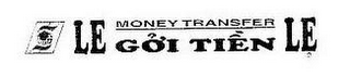 MONEY TRANSFER LE GOI TIEN LE logo