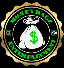 MONEYBAGZ ENTERTAINMENT EST 2020 logo