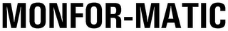 MONFOR-MATIC logo