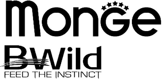 MONGE BWILD FEED THE INSTINCT logo