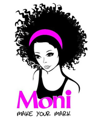 MONI MAKE YOUR MARK logo
