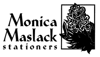 MONICA MASLACK STATIONERS logo