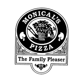 MONICAL'S PIZZA THE PIZZA PLEASER logo
