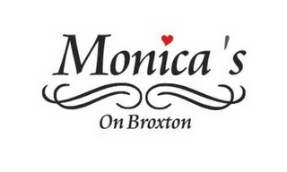 MONICA'S ON BROXTON logo