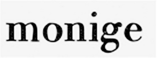 MONIGE logo