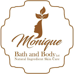 MONIQUE BATH AND BODY LTD NATURAL INGREDIENT SKIN CARE logo