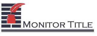 MONITOR TITLE logo