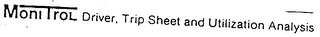 MONITROL DRIVER, TRIP SHEET AND UTILIZATION ANALYSIS logo