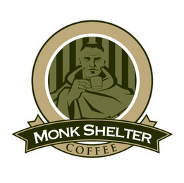 MONK SHELTER COFFEE logo