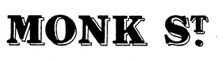 MONK ST. logo
