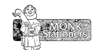 MONK STATIONERS logo